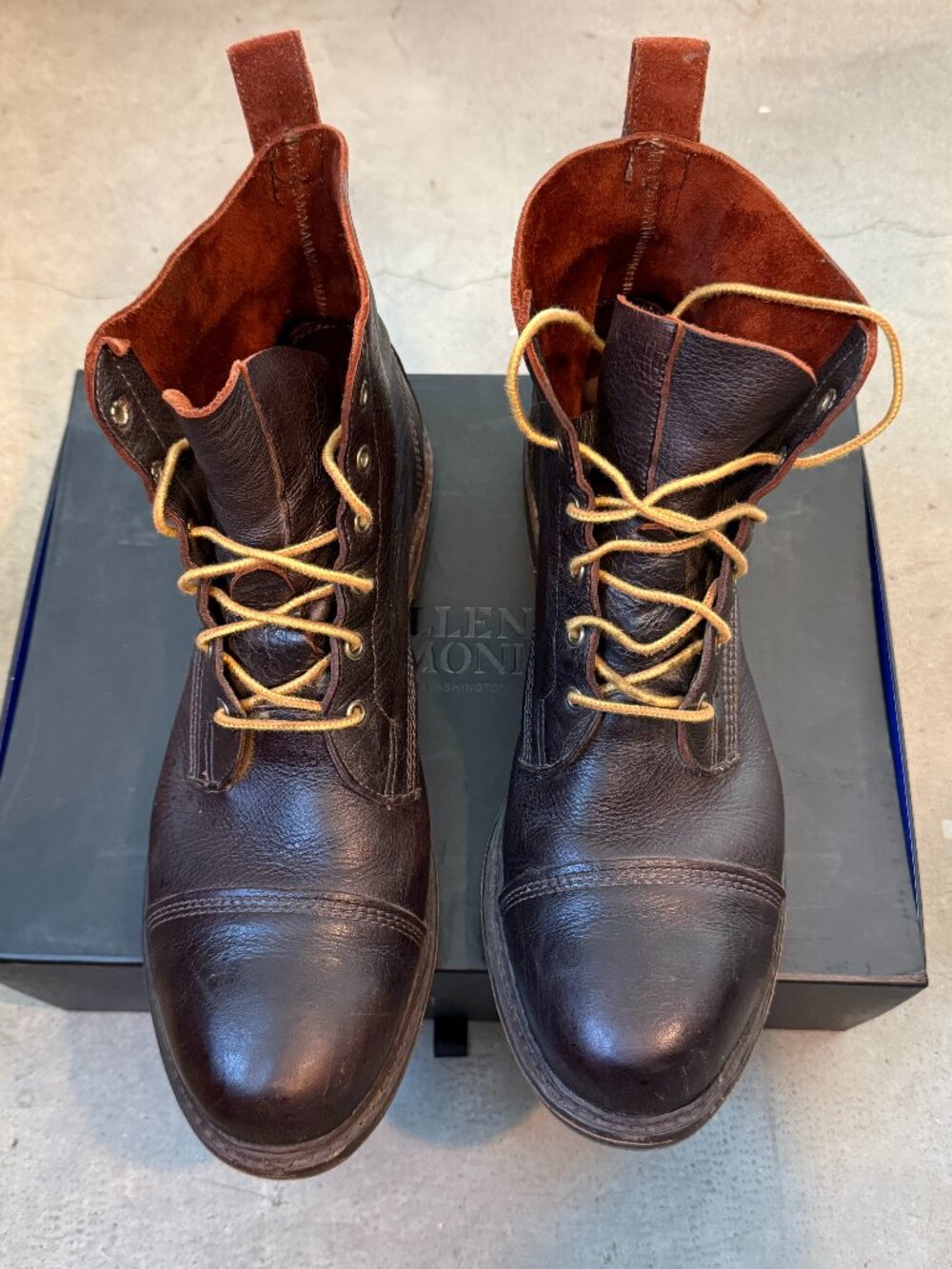 Allen Edmonds - Normandy Boot, Brown, 13 US, Goodyear Welt